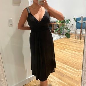 Y2K Black Cocktail Dress